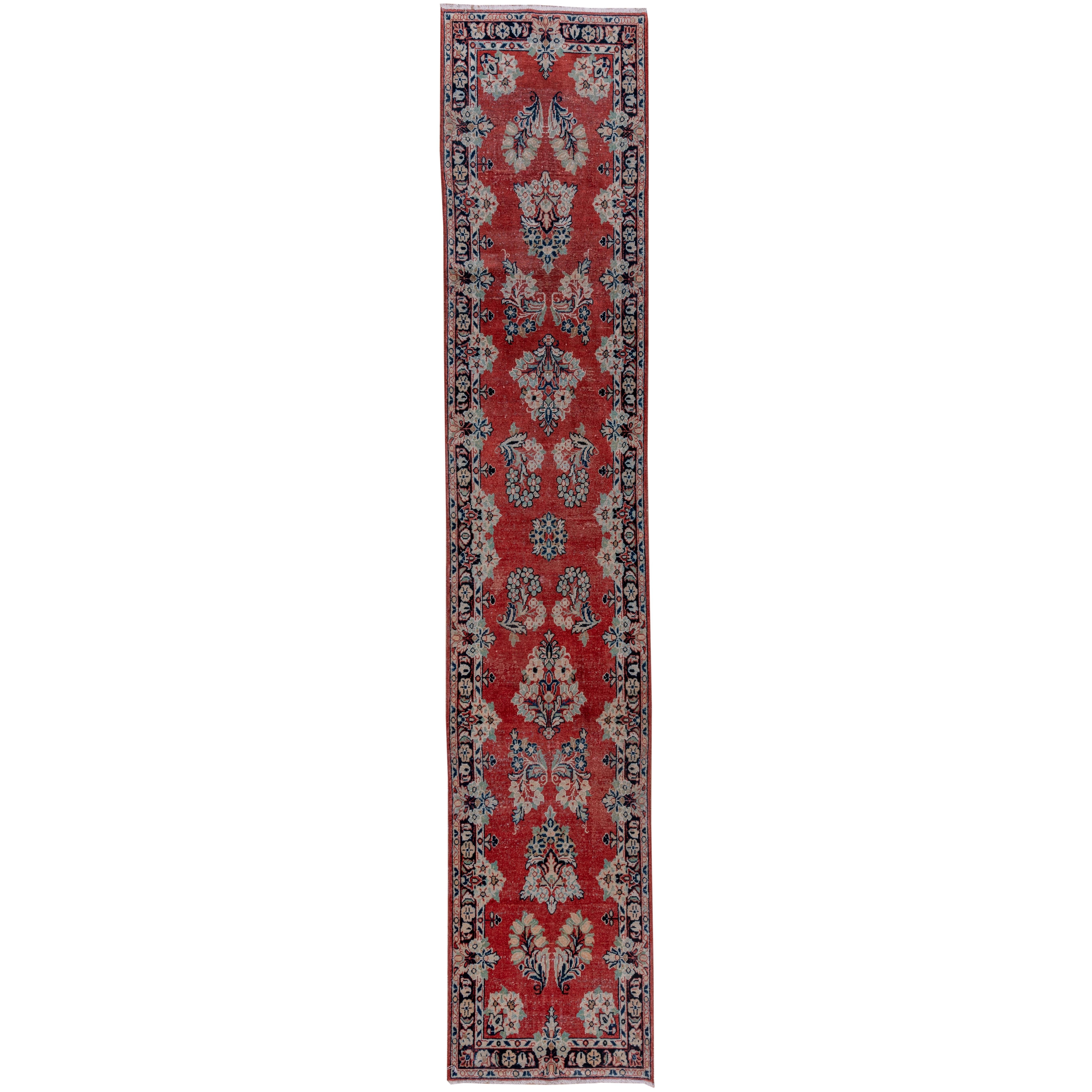 Antique Persian Mahal Runner For Sale