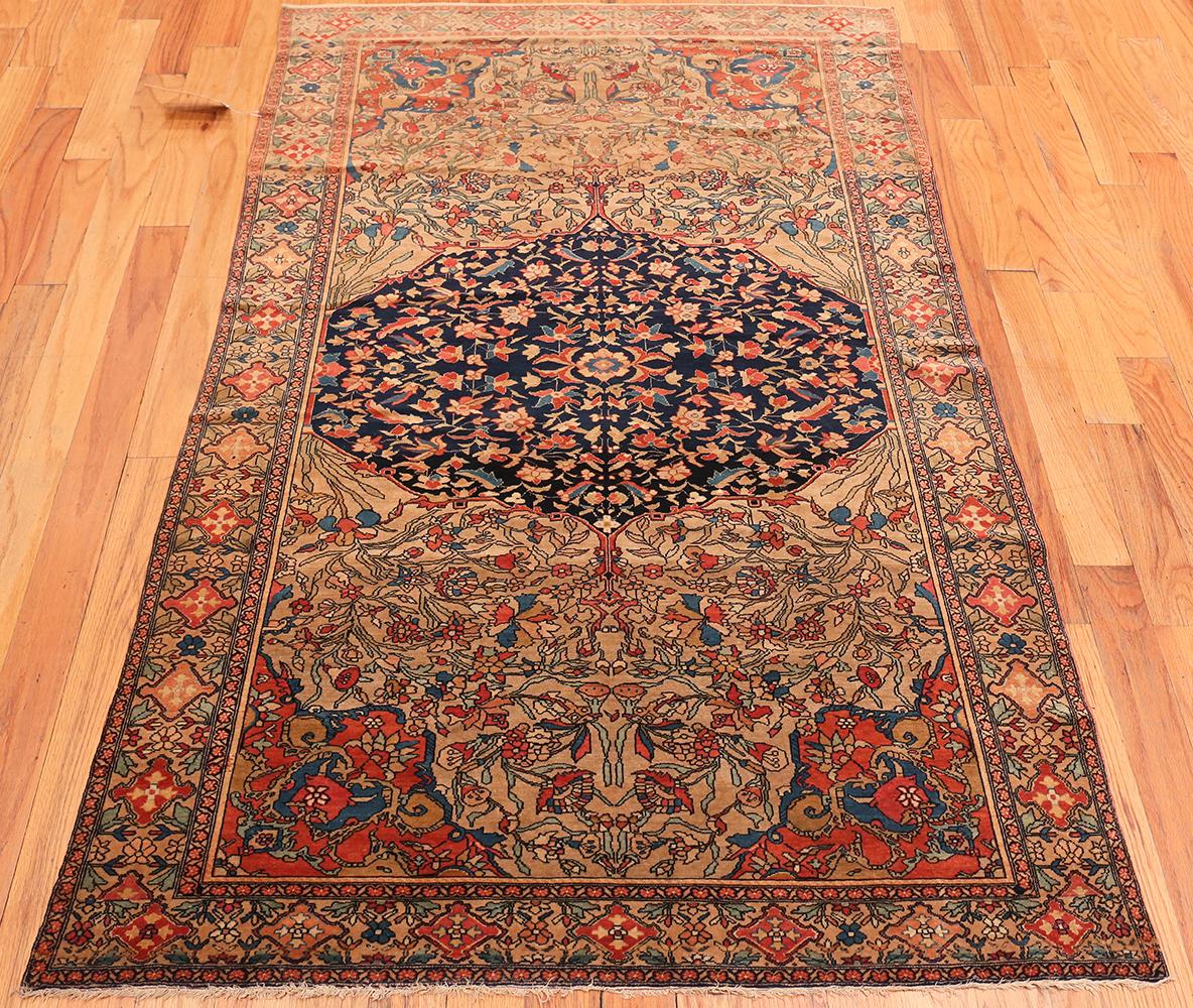 Antique Persian Mishan Malayer Rug. 4 ft x 6 ft 3 in For Sale 2