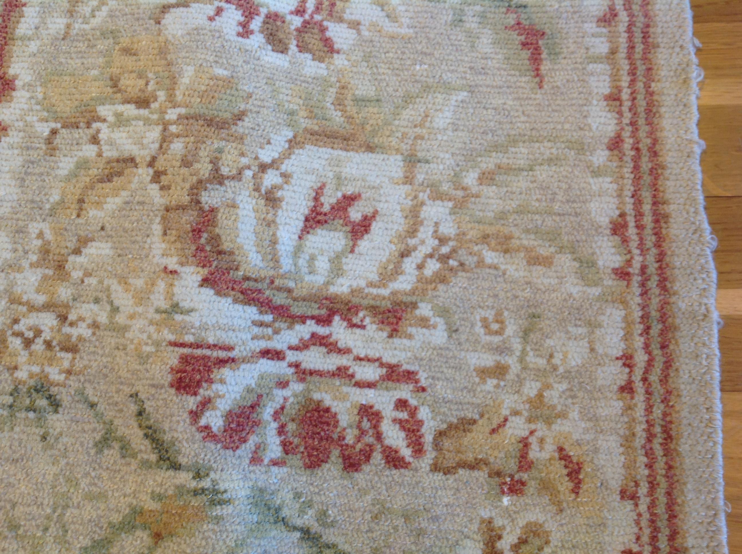 Indian Floral Area Rug For Sale