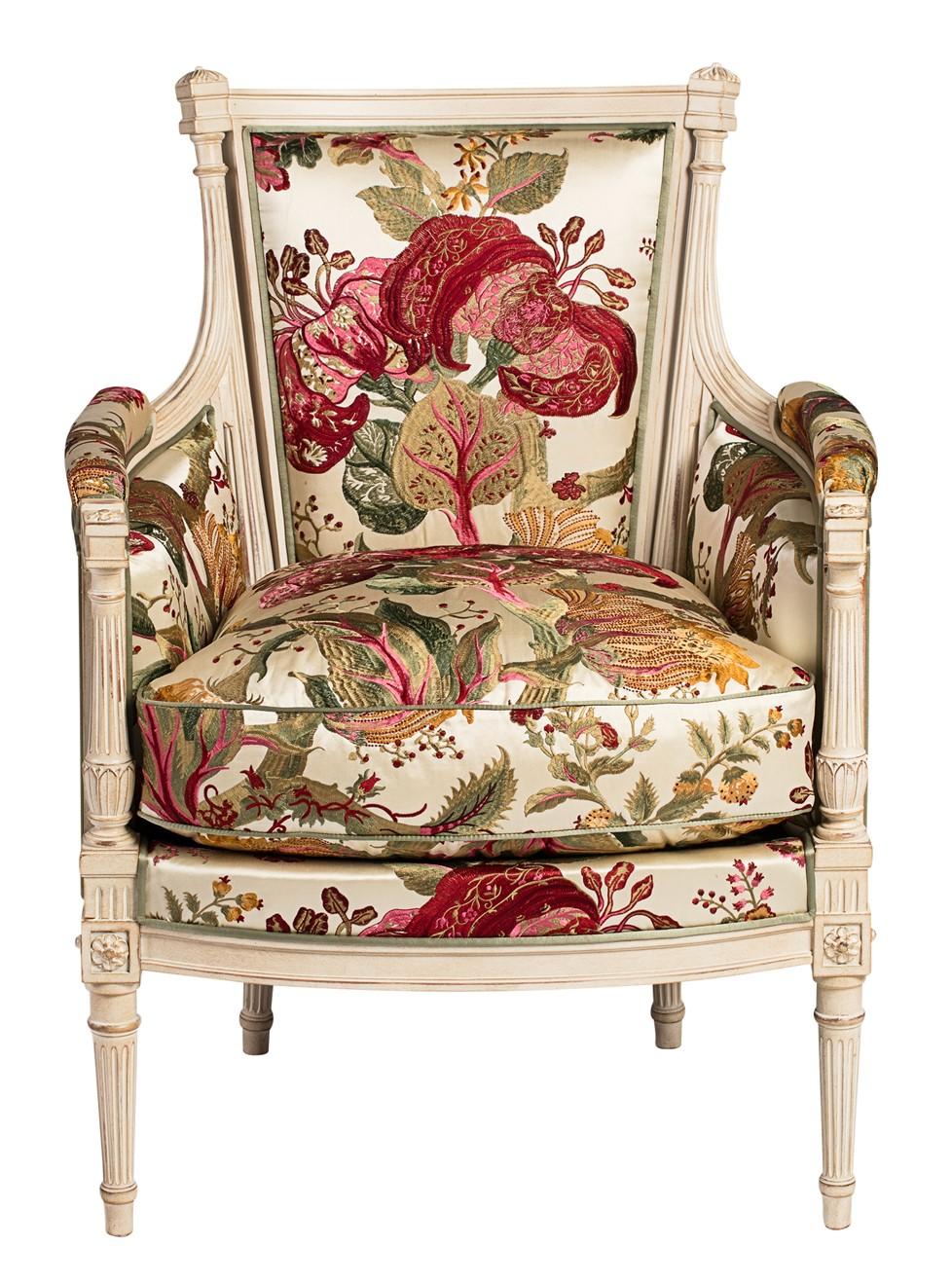 Floral Bergére Louis XVI In New Condition In Milan, IT