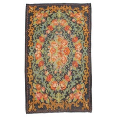 Kilim floral de Besarabia, mediados del siglo XX