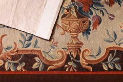 Floral Brussels Tapestry 18th Century - L 185 x H 85 cm - N° 1360