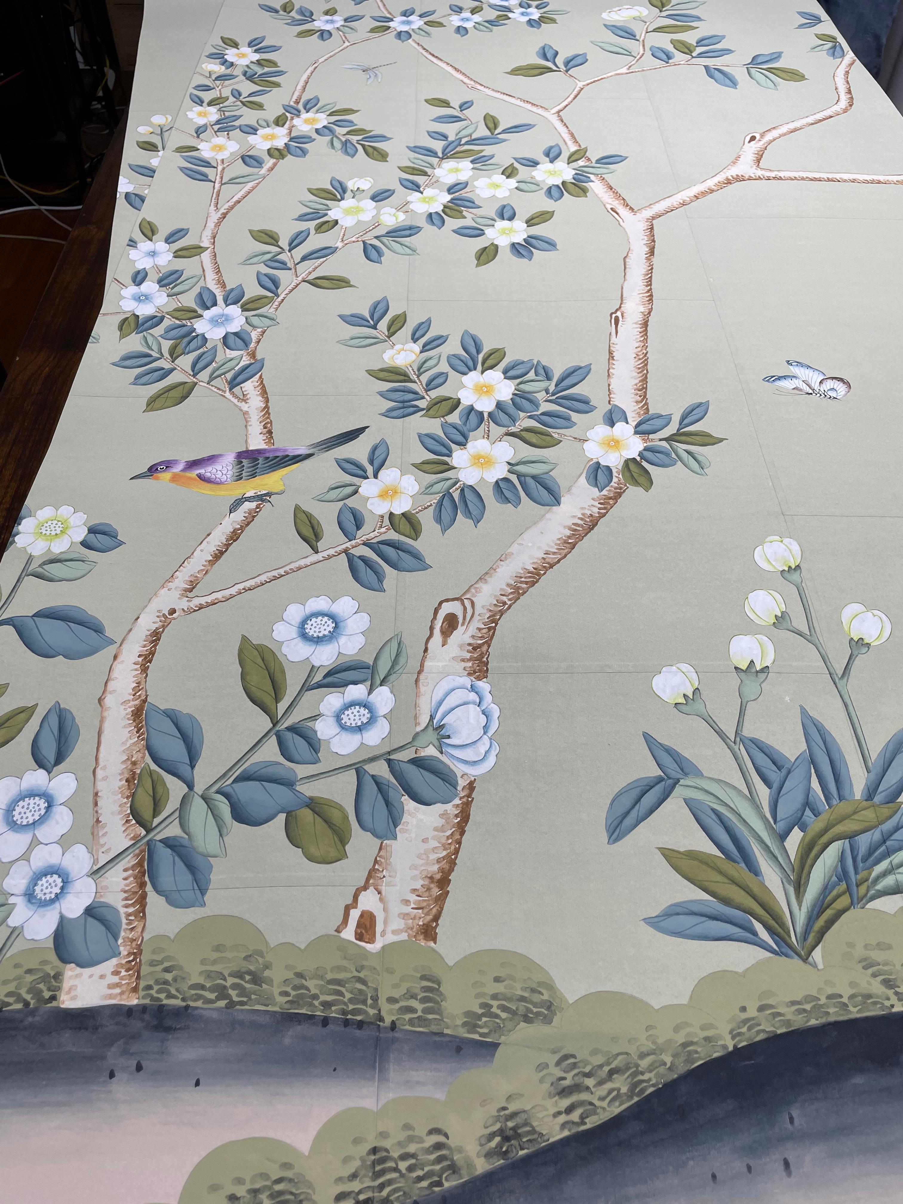 affordable chinoiserie wallpaper
