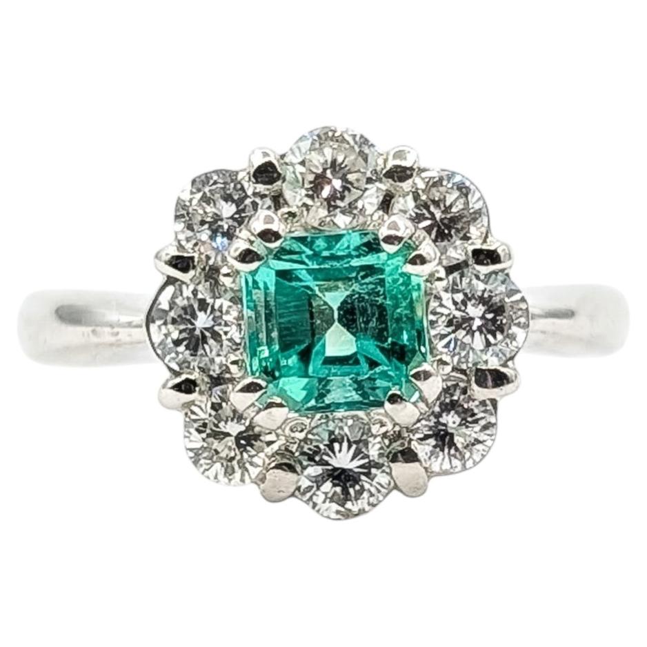 What does a hidden halo do for a ring?