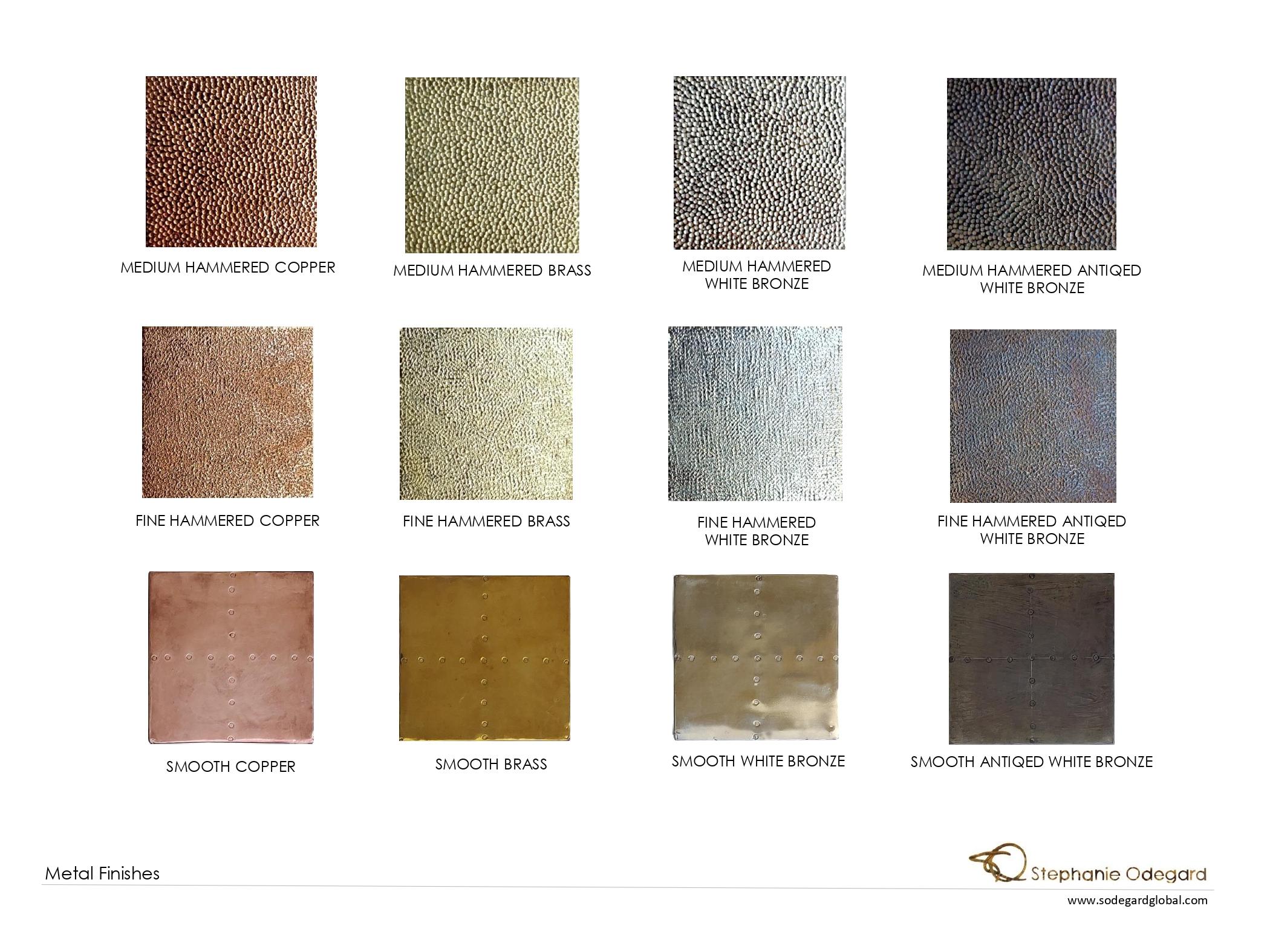 Crédence à fleurs en bronze blanc recouvert de MDF fabriquée à la main en Inde en vente 8