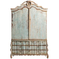 Floral Crest Cabinet, Netherlands, circa 1850