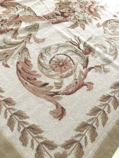 Chinese Needlepoint  Rug