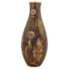 Vintage Floral Details German Porcelain Decorative Vase by Rosenthal