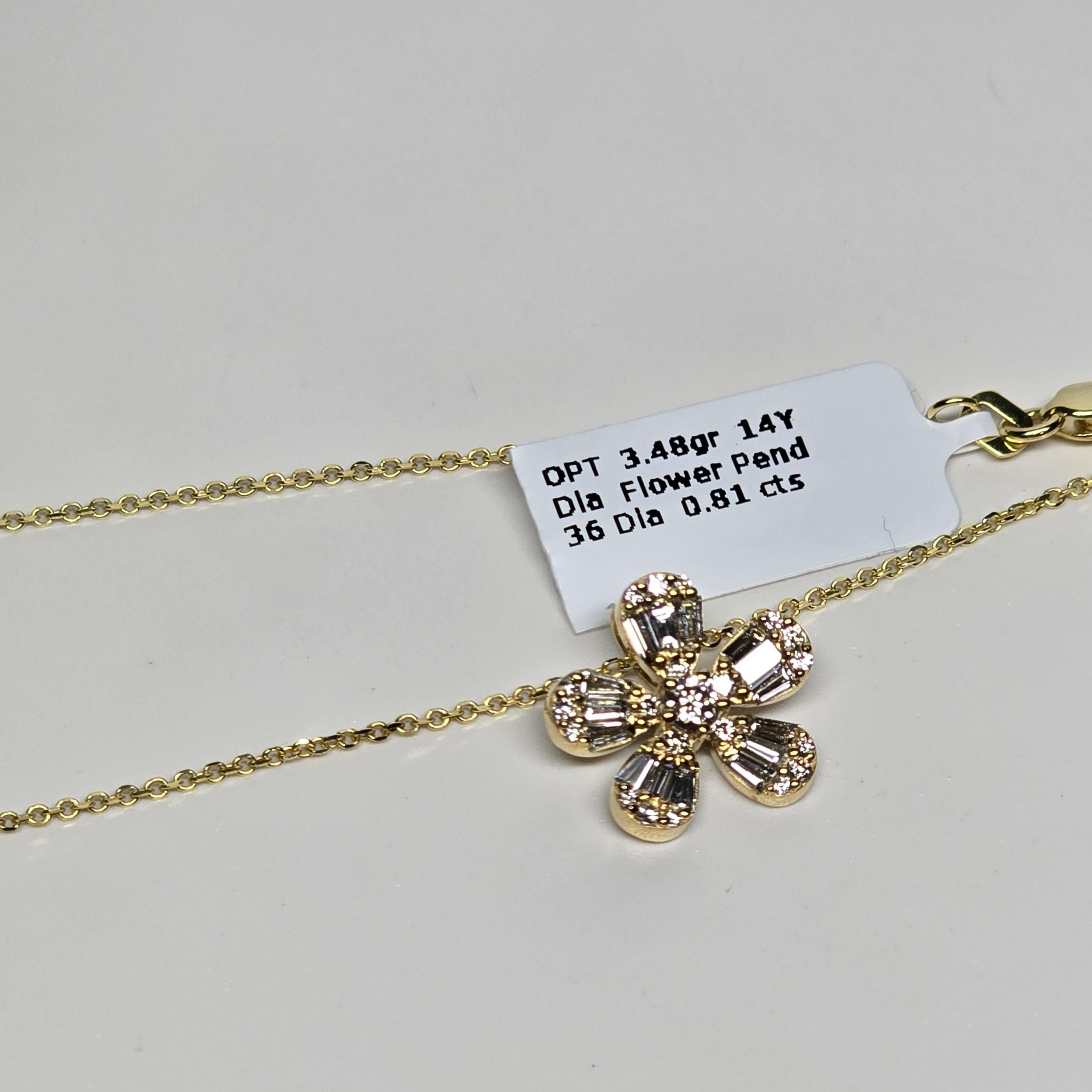 Impresionante colgante floral, ¡perfecto para regalar o para llevar a diario! Fabricada en oro de 14 quilates y 0,81 quilates de diamantes VS-SI. La cadena está incluida.



LO QUE SE OBTIENE EN LA JOYERÍA STAMPAR:
Stampar Jewelers, situada en el