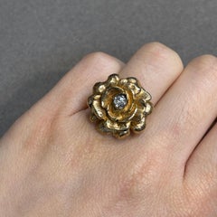 Floral Diamond Ring
