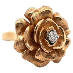 Floral Diamond Ring