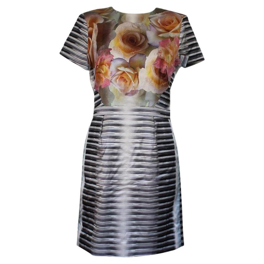 Aminaka Wilmont Floral dress size 44 For Sale