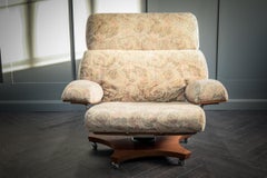 Floral G-Plan Housemaster Chair