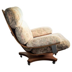 Floral G-Plan Housemaster Chair