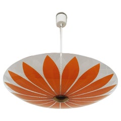 Floral Glass Ceiling Lamp