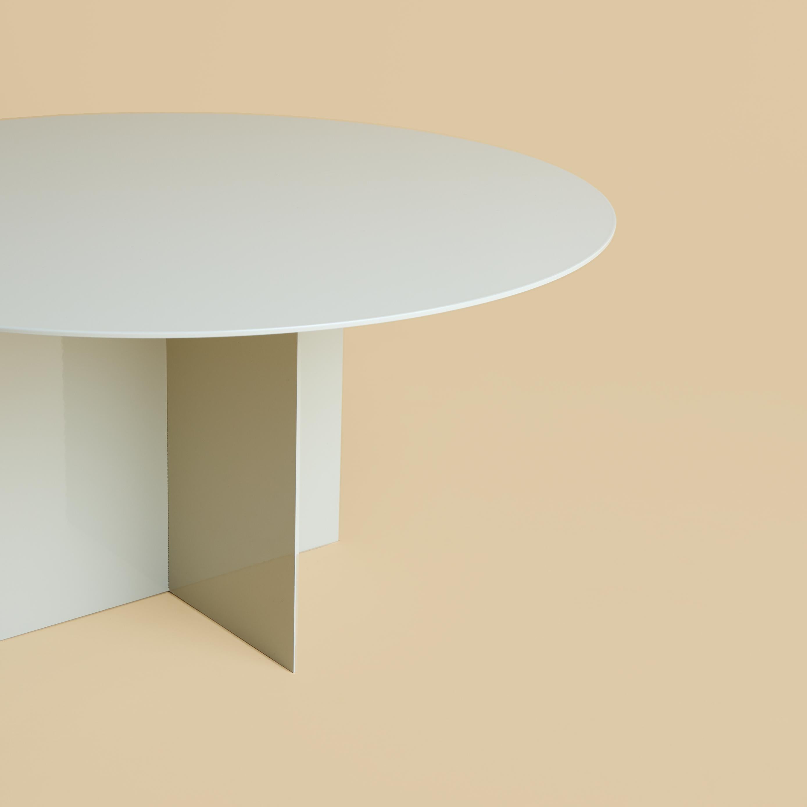 Postmoderne Table basse grise à fleurs par Lebanto en vente