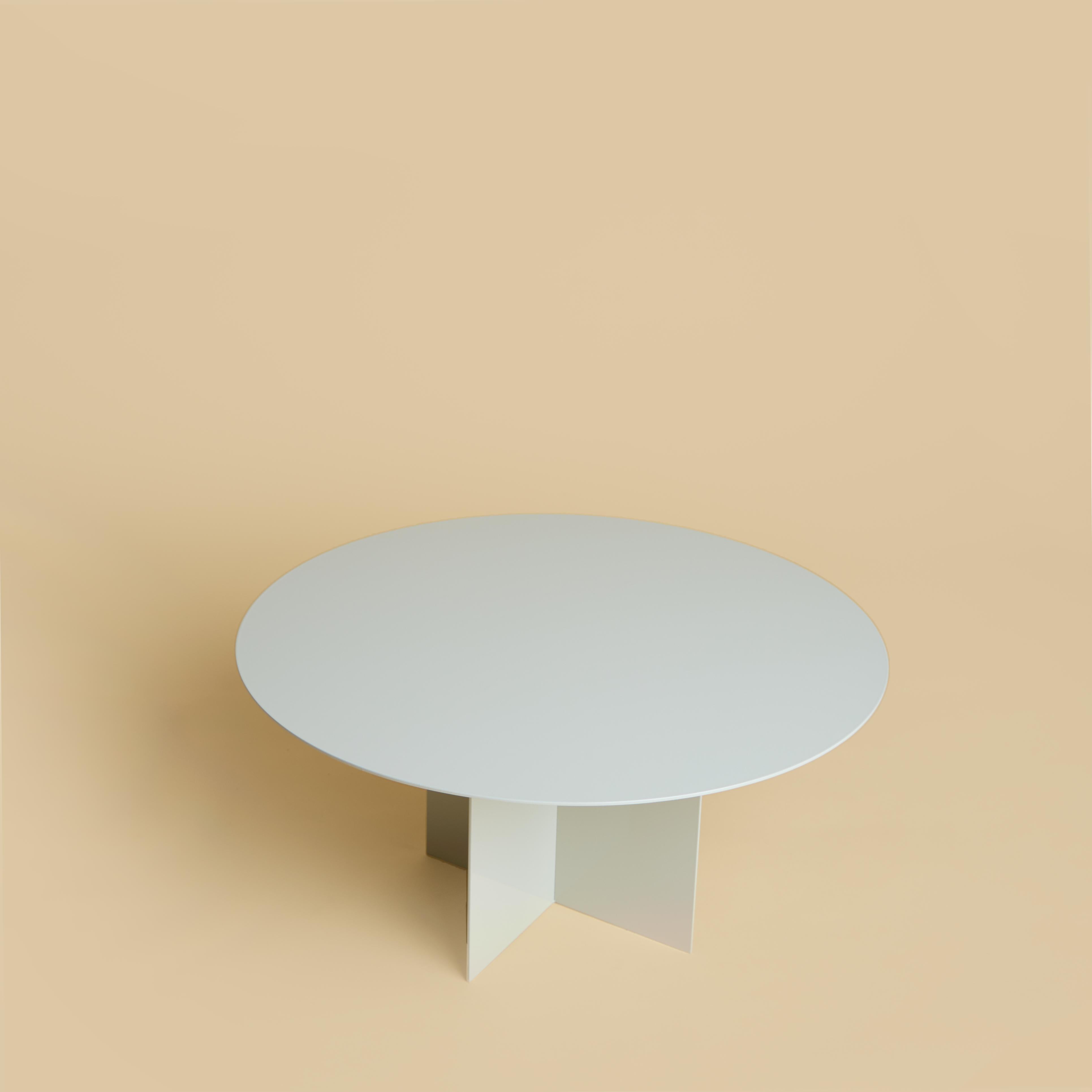 italien Table basse grise à fleurs par Lebanto en vente