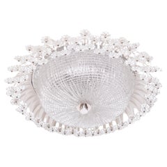 Lampe affleurante Floral Mid-Century Modern  Emil Stejnar  1960 Autriche