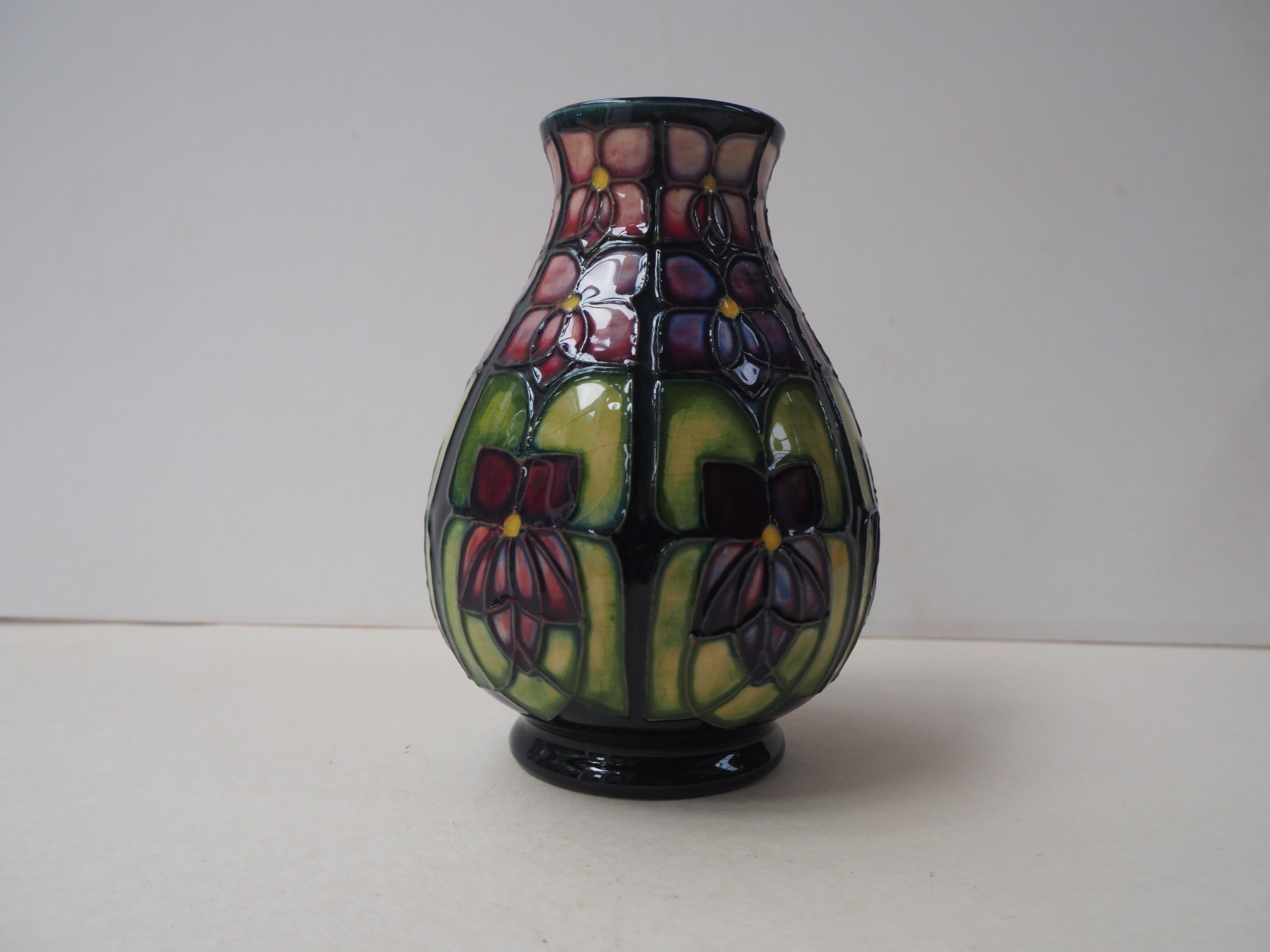 Arts and Crafts Floral Moorcroft Vase