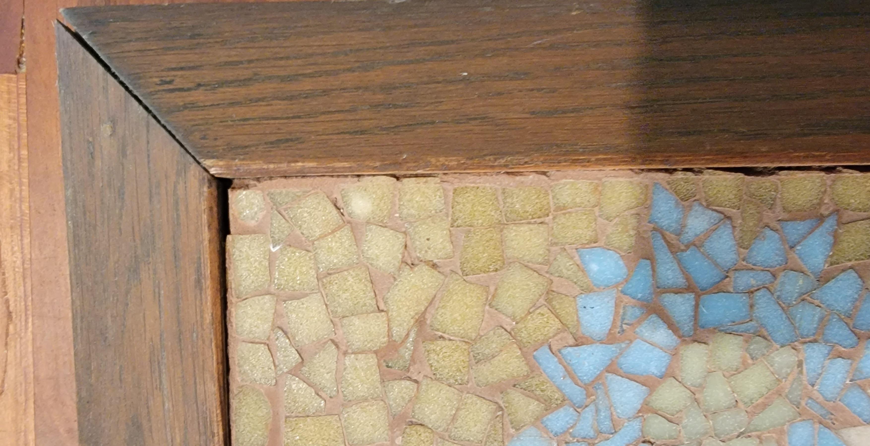 Mosaico Floral Colgante de Pared / Placa en venta 2