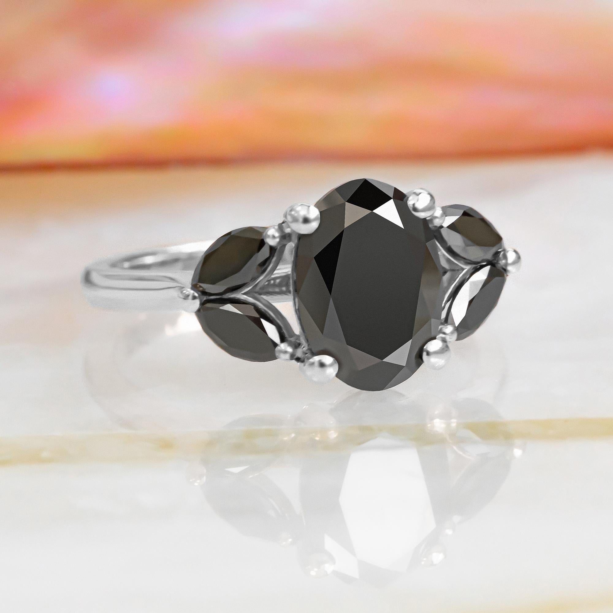 2.6 carat oval diamond ring