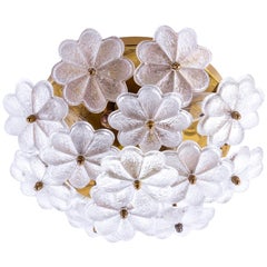 Lámpara Floral Palwa Flush Mount de Ernst Palme