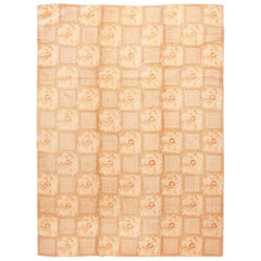 Antique American Hooked Rug. Size: 8 ft 9 in x 11 ft 10 in