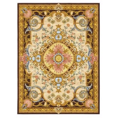Floral pattern Modern Classics Rugb hand knotted - Renaissance Gold