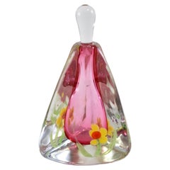 Vintage Floral Perfume Bottle