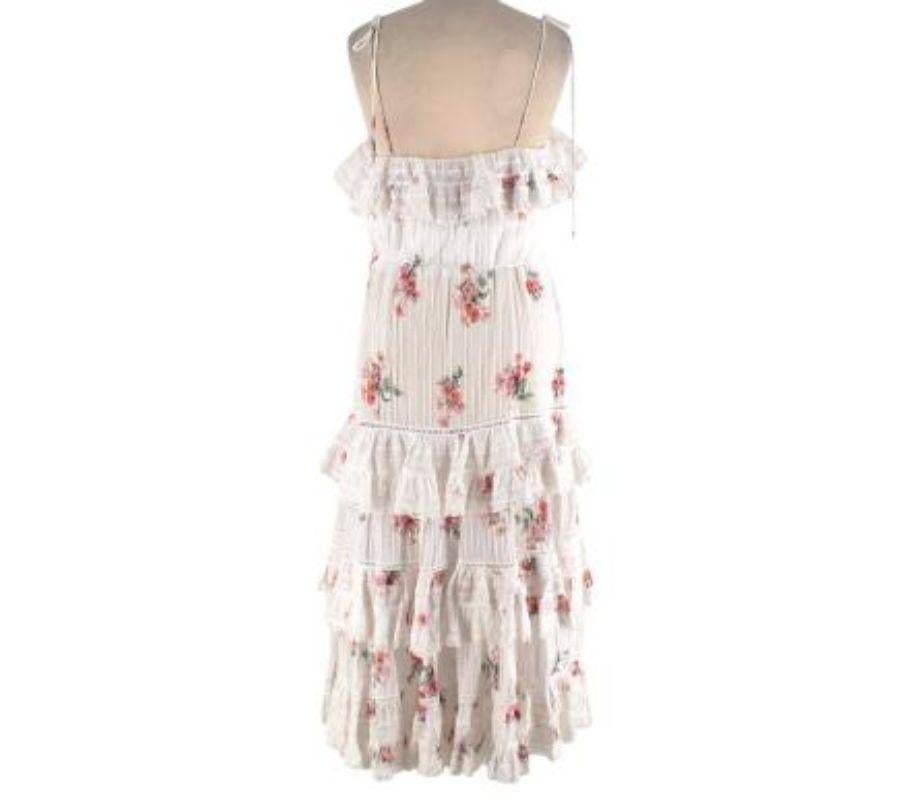 Zimmermann heathers outlet pintuck tiered dress
