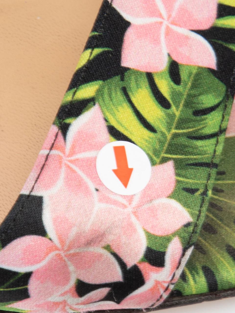Floral Print Satin Sandals Size IT 39.5 For Sale 2