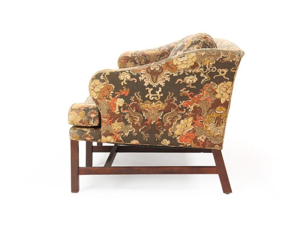 Sofa mit Blumendruck von Edward Wormley für Dunbar (amerikanisch) im Angebot