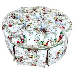 Fabric Ottomans and Poufs