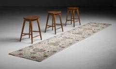 Floral Runner Rug, 12' x 2'6"