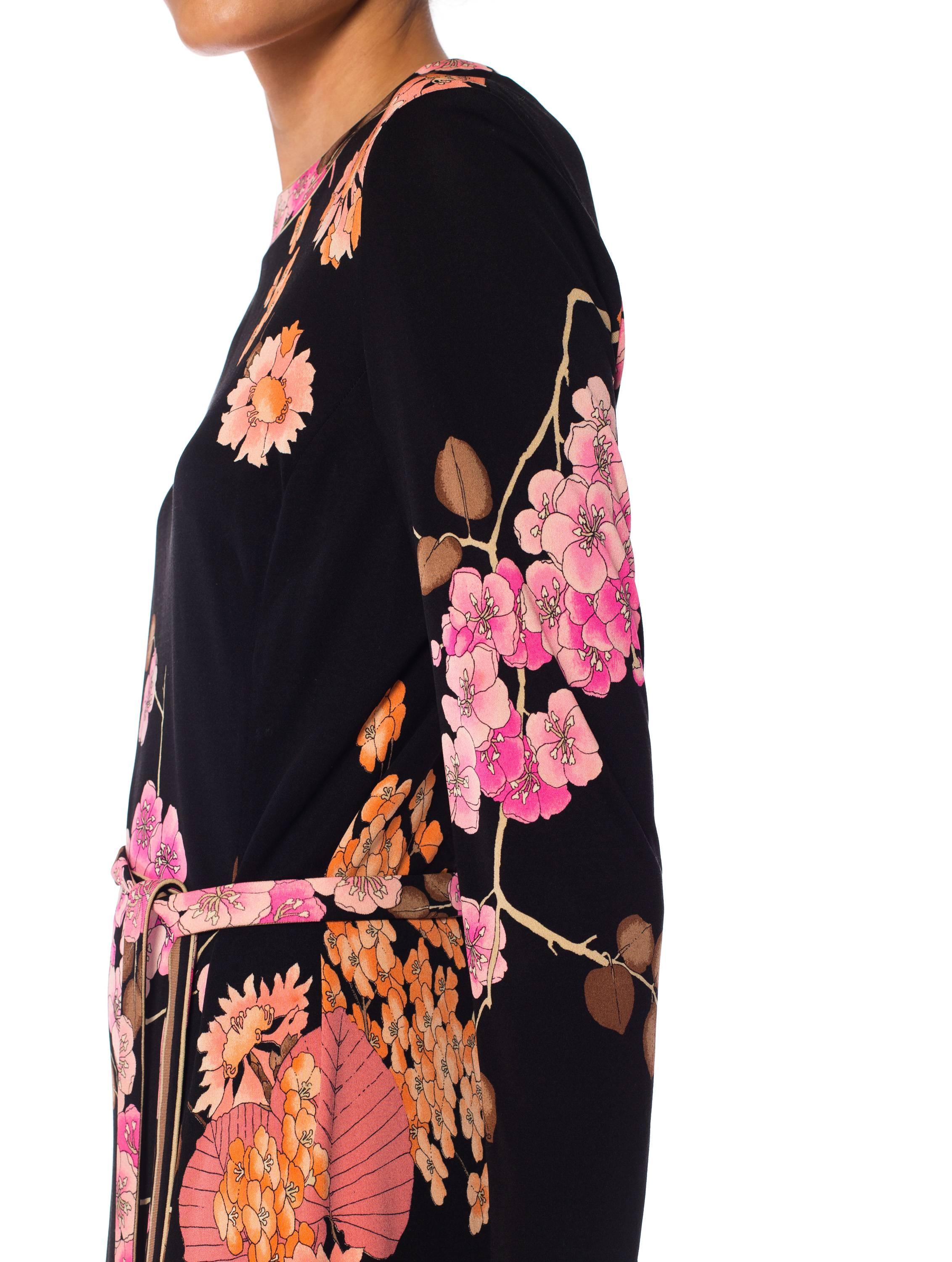 Floral Silk Jersey Leonard Dress 4