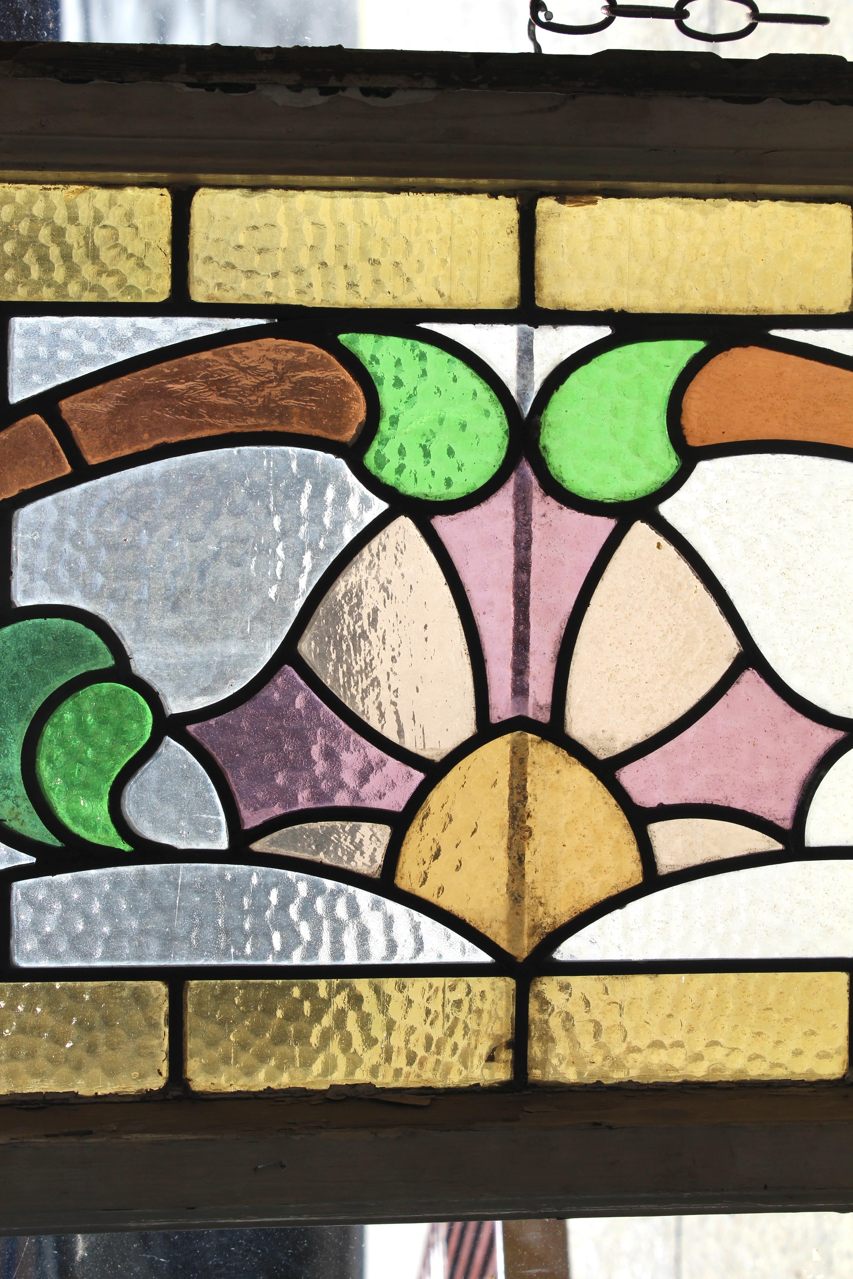 Vidriera Floral 18