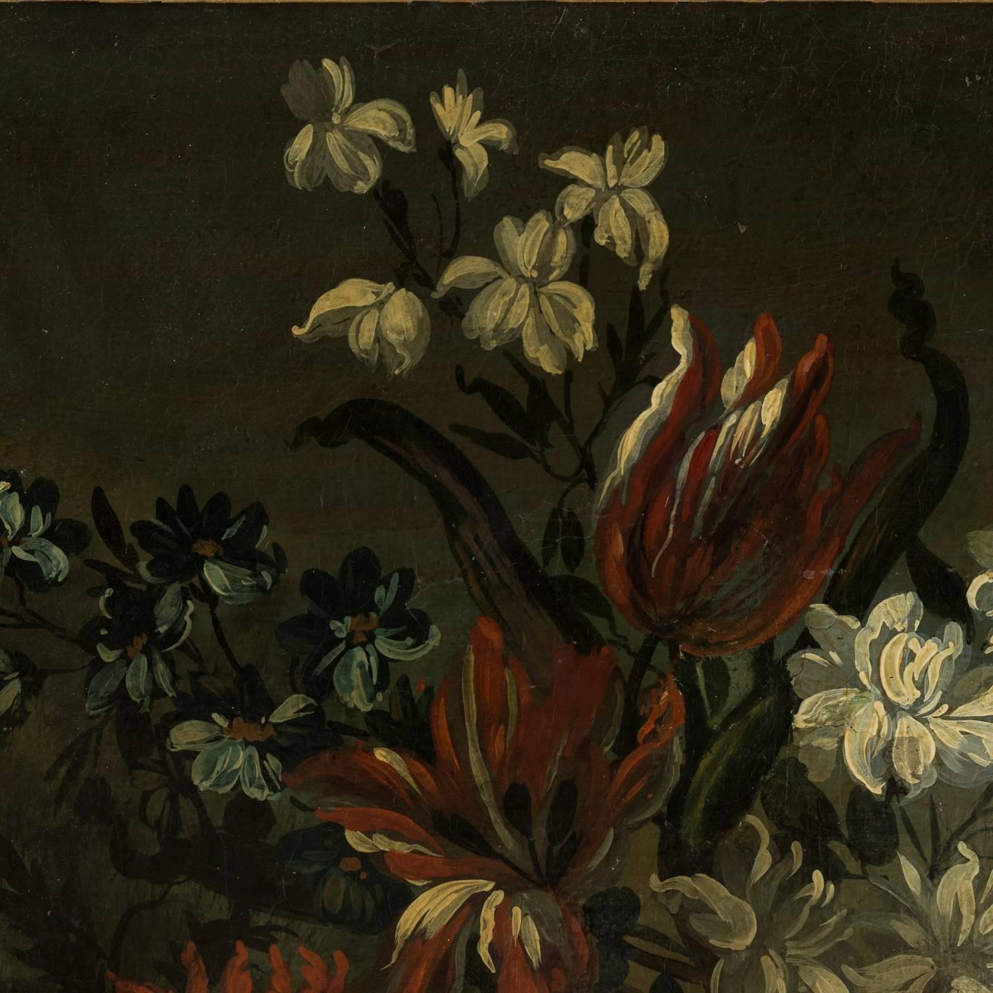 Floral Still-Life, Circle of Pieter Casteels III In Good Condition In London, GB