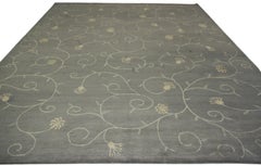 Floral Tibetan Style Area Rug