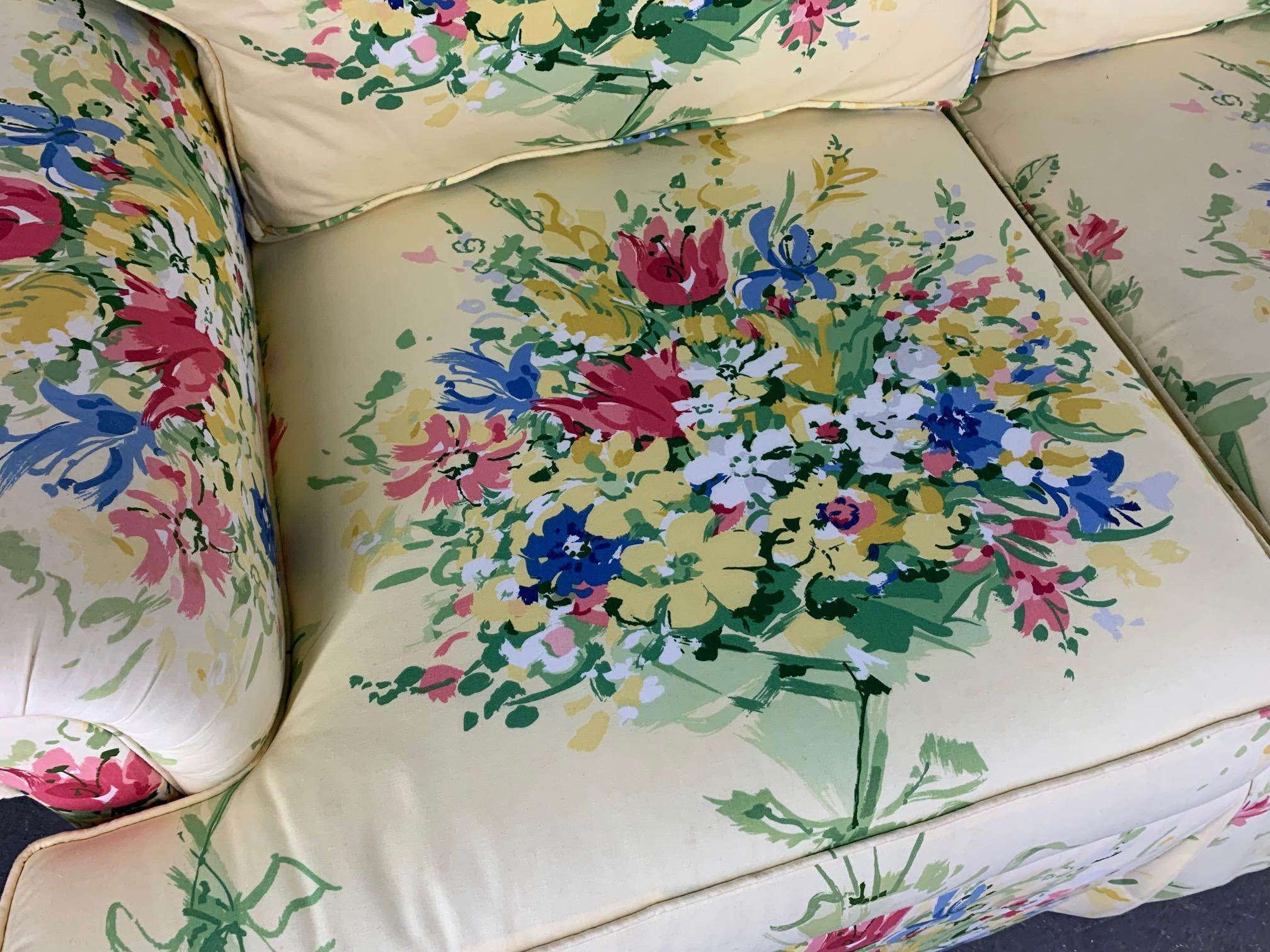 vintage floral couch for sale