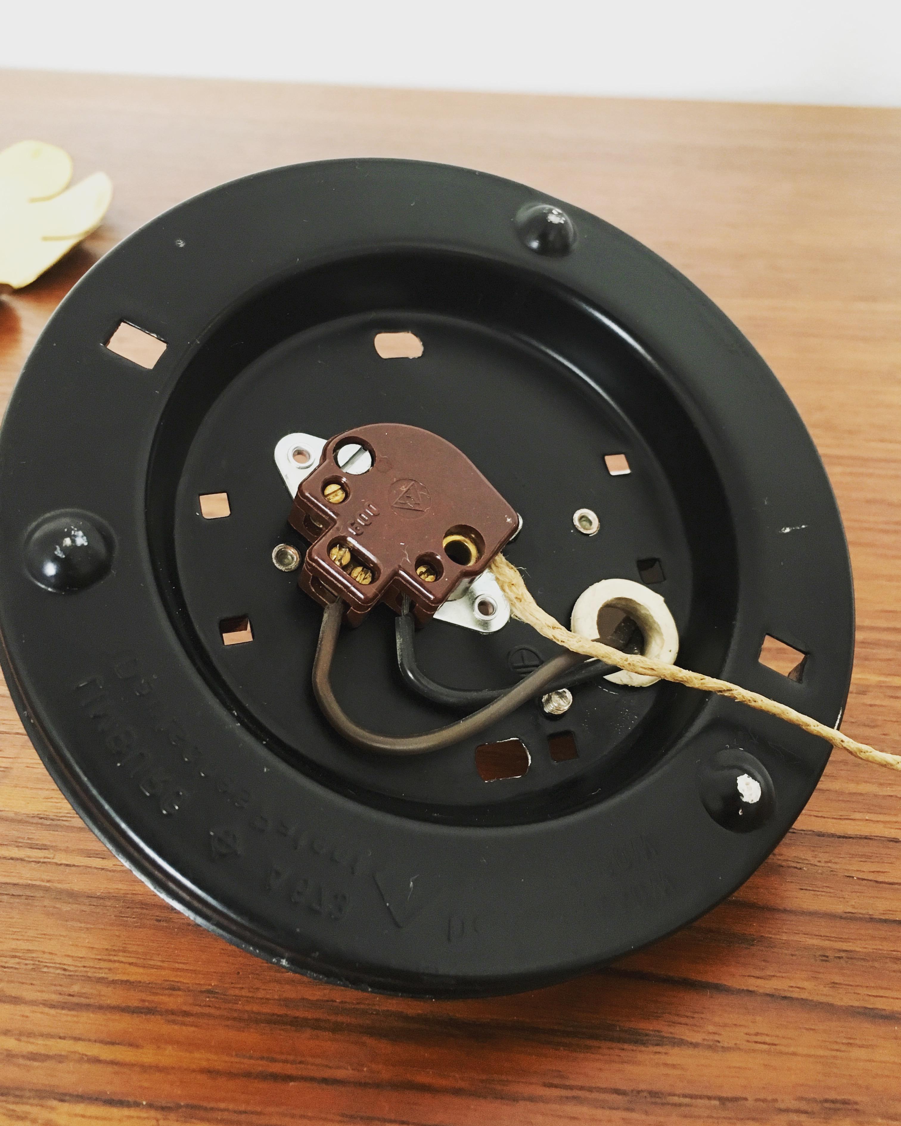 Lampada da parete floreale di Glashütte Limburg in vendita 5