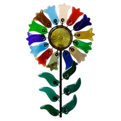 Floral Wall Sconce by Feders / Felipe Delfinger, circa 1970