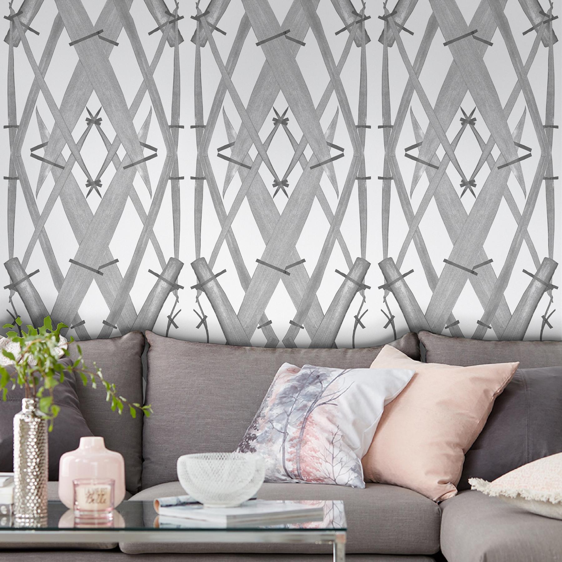 MINIMUM ORDER 4 ROLLS FOR A TOTAL OF 44 YARDS.

Based on our collection of antique herbarium albums from The Netherlands the resulting designs weave the plant specimens into new patterns.
This range is both traditional and modern, and updates the