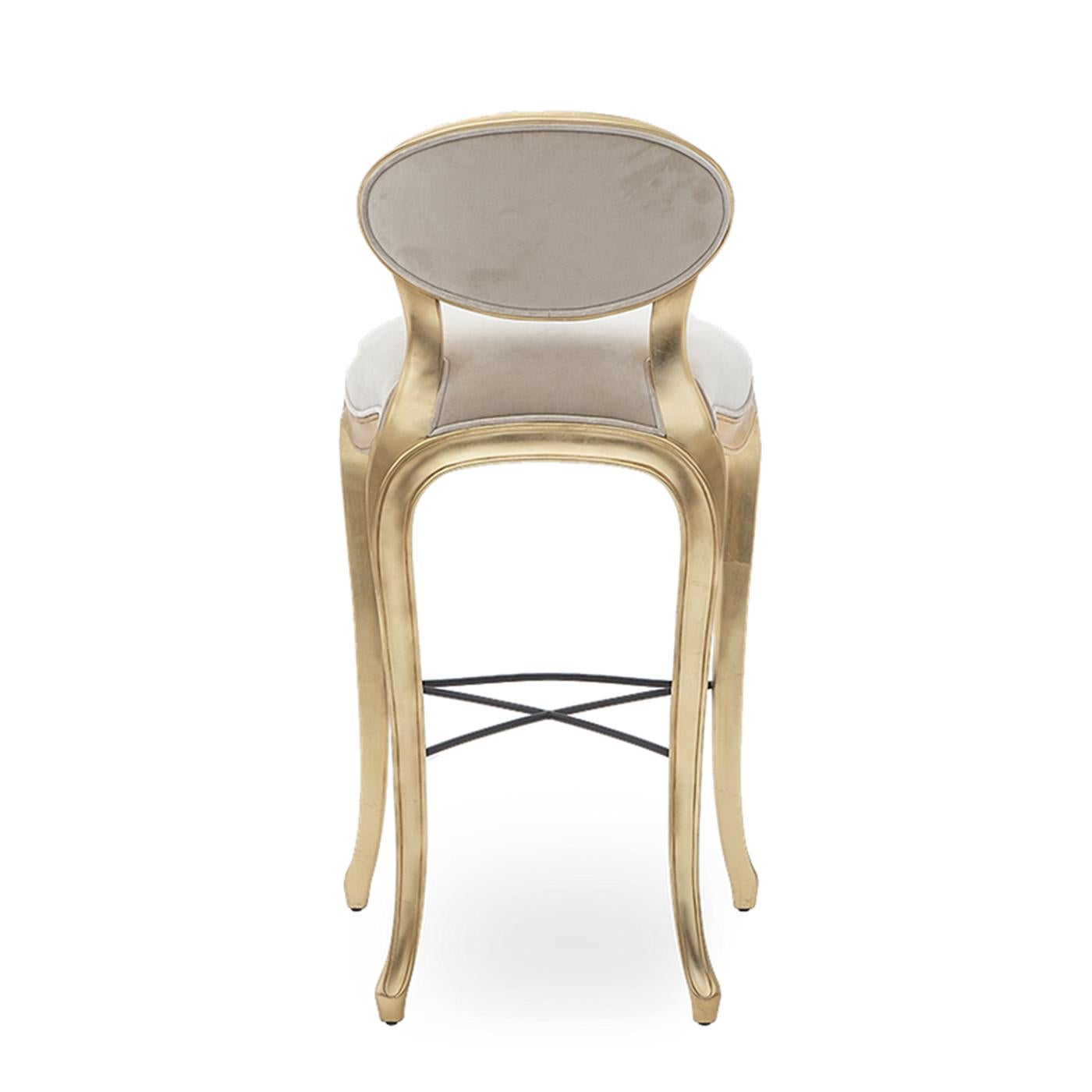 Hand-Crafted Flore Barstool