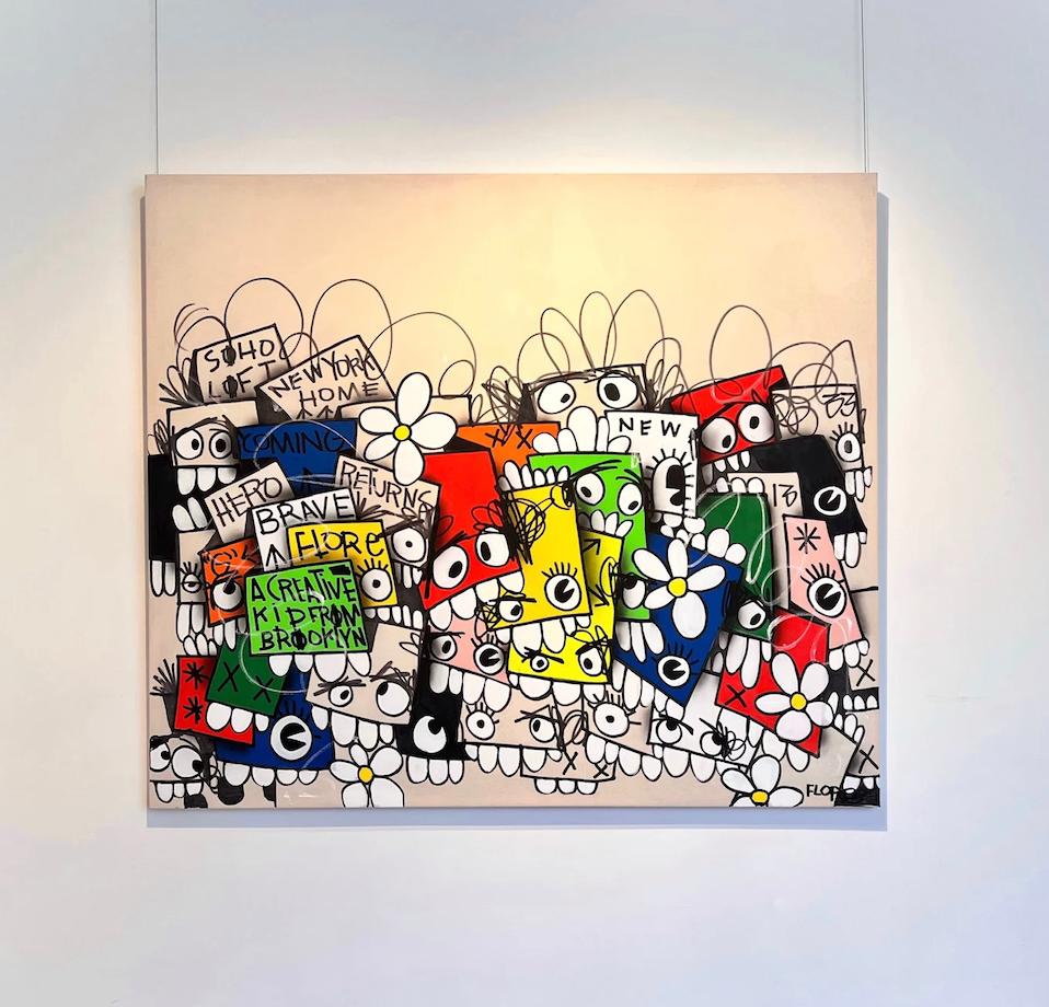 Il ritorno a casa - Mixed Media Art di Flore