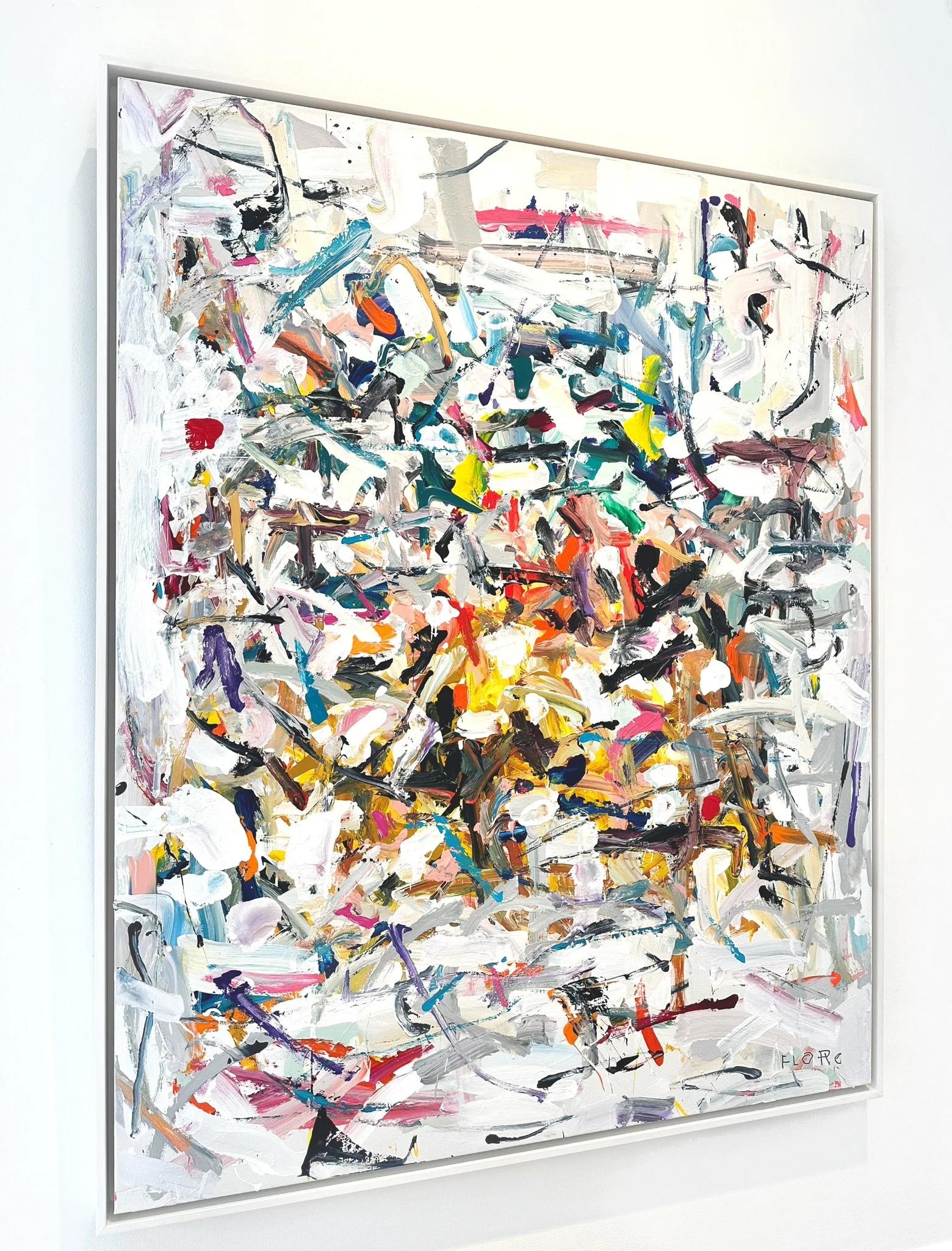 Rhythmus (Zeitgenössisch), Painting, von Flore