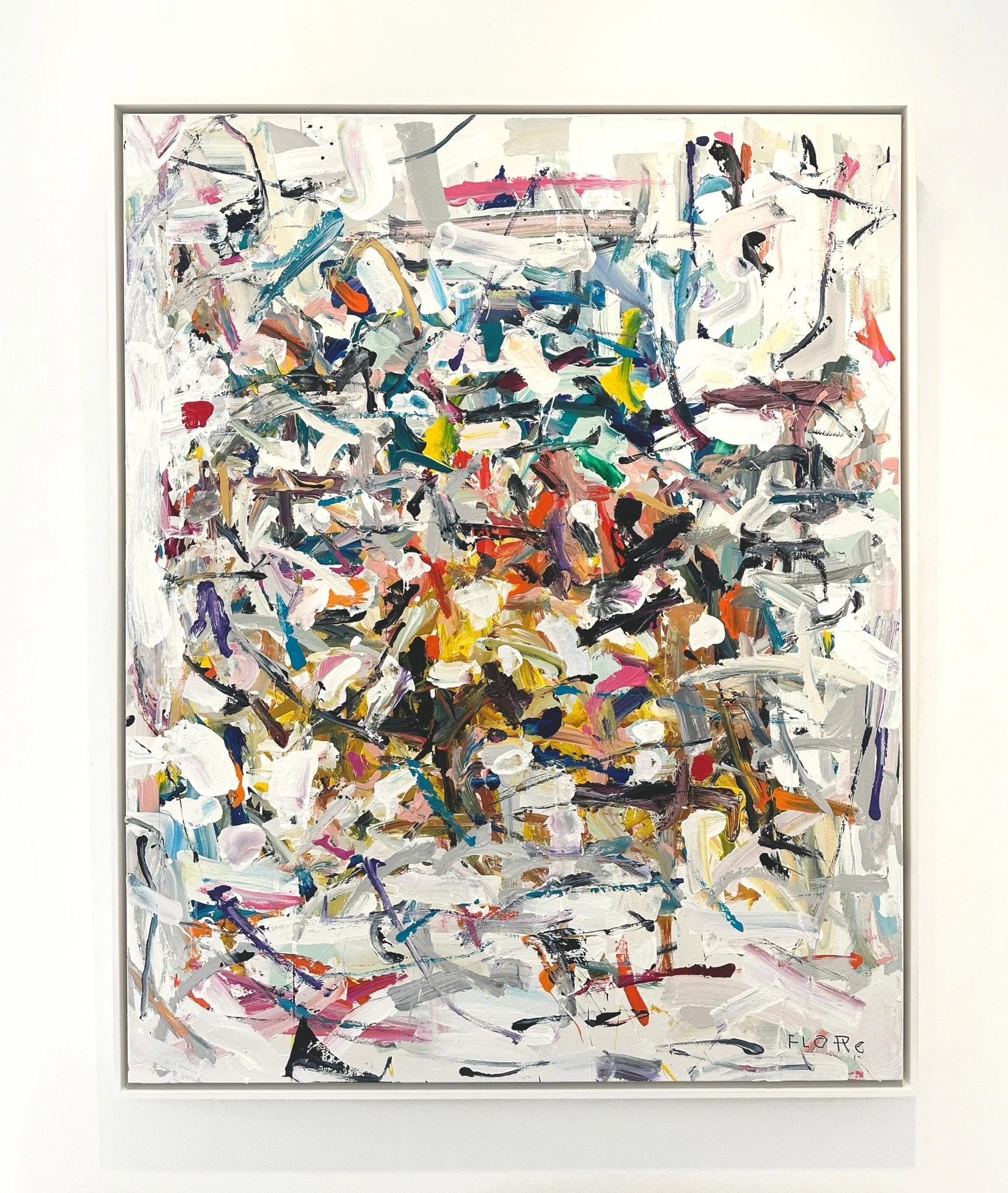 Rhythmus – Painting von Flore