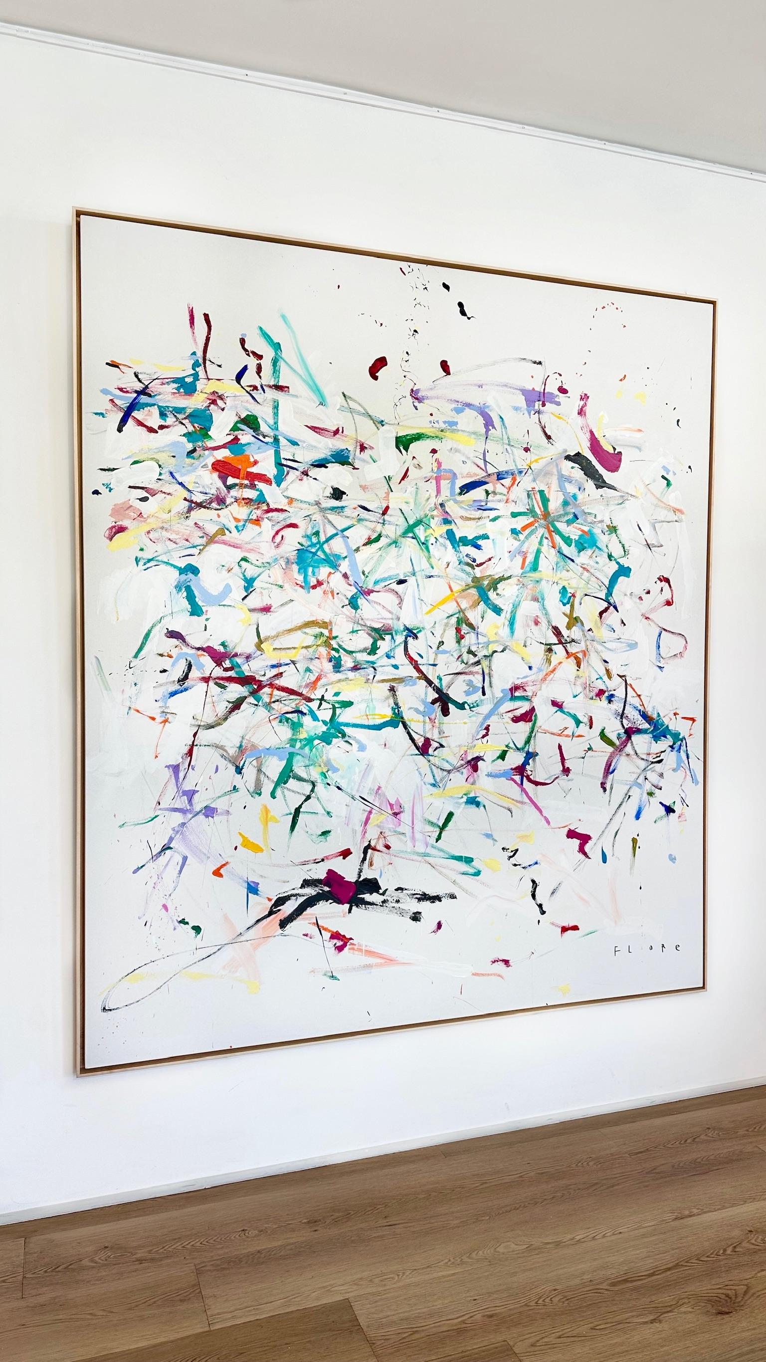 Guarda il ballo - Painting Contemporaneo di Flore