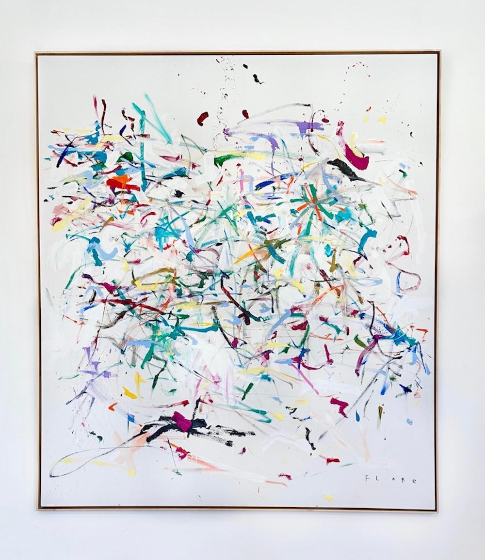Watch the Dance - Painting by Flore