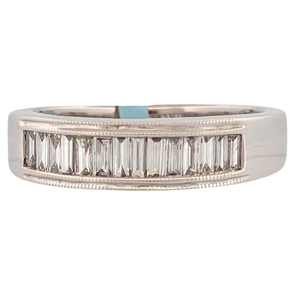 Reverie Diamond Wedding Band, 14K White Gold with 1.80ct Natural Diamonds
