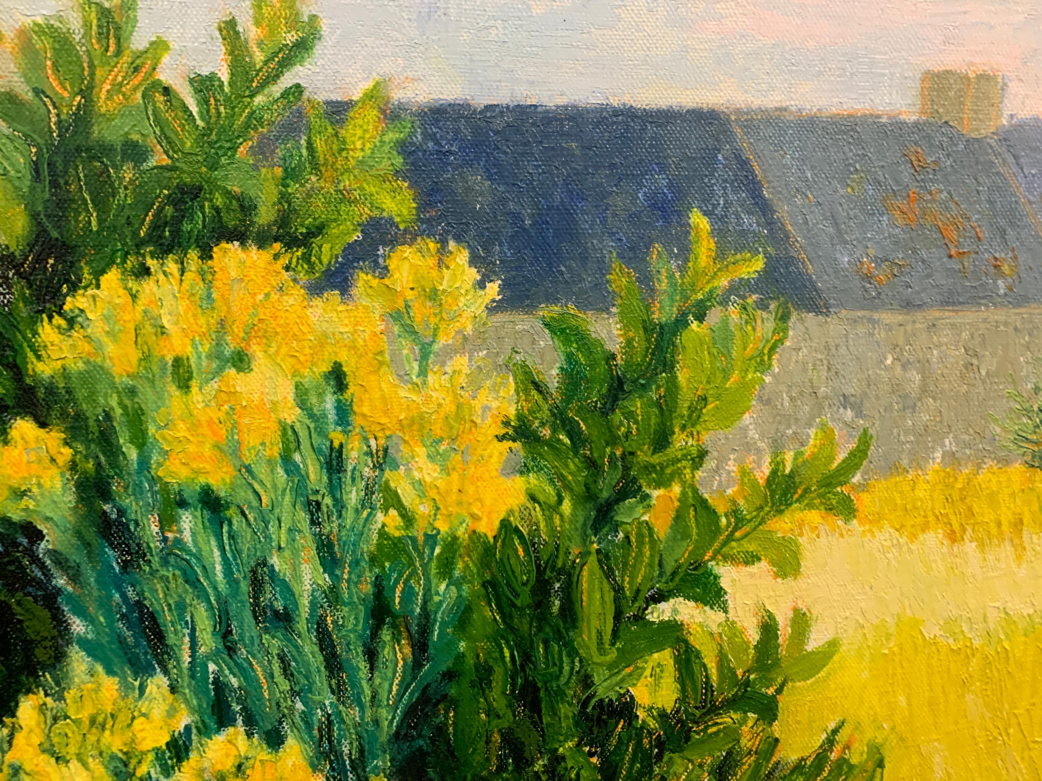 Bres En Bretange – Painting von Florence Arven 